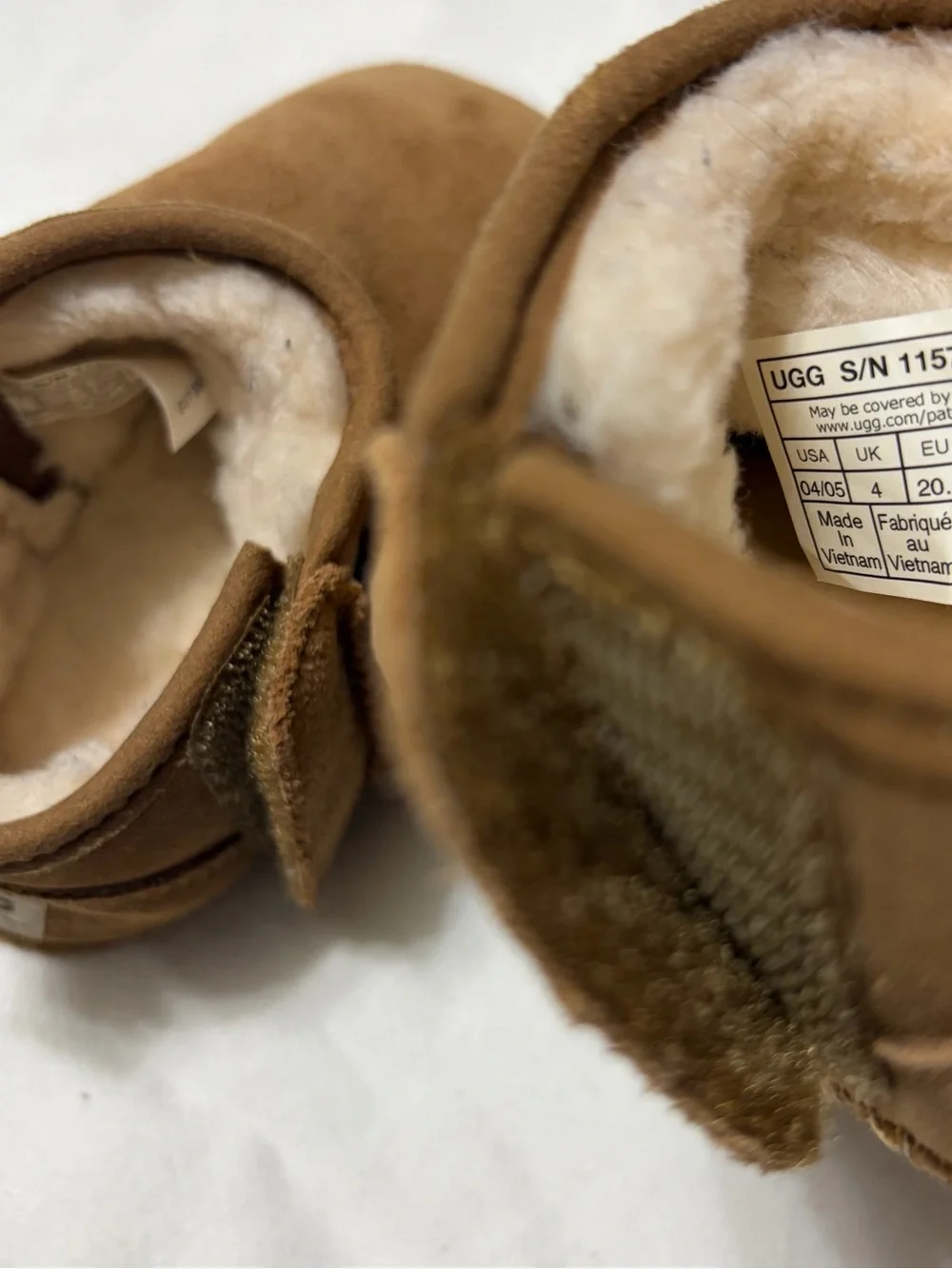 Baby UGG-style footwear